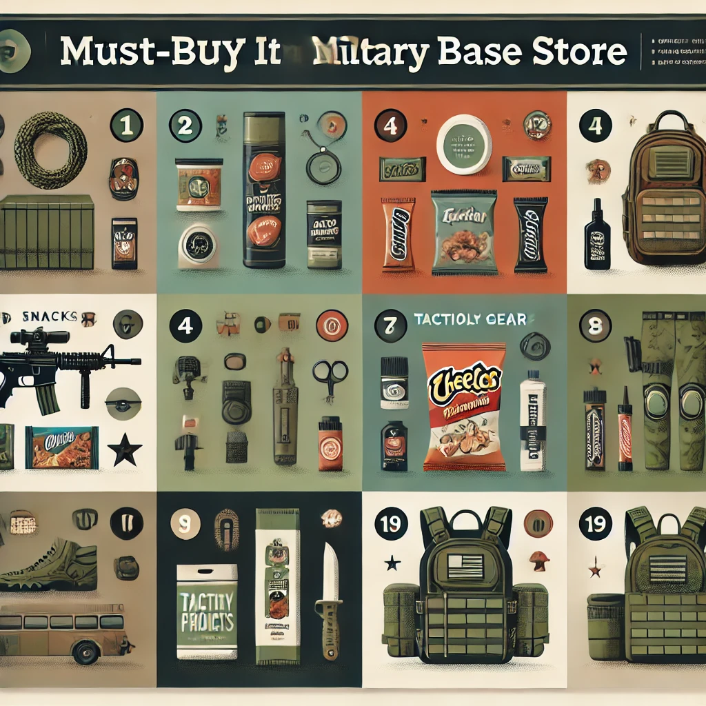 현역들이 뽑은 군마트 꿀템 TOP 10 관련 이미지