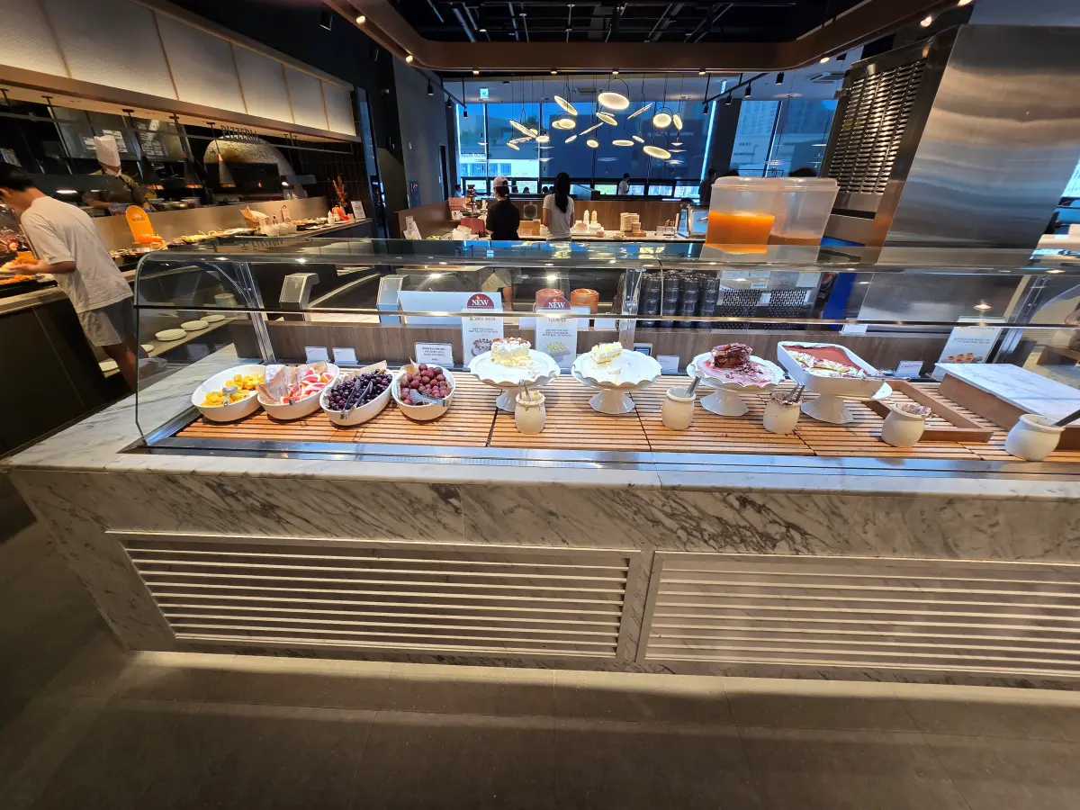 빕스 샐러드바 사진: 디저트