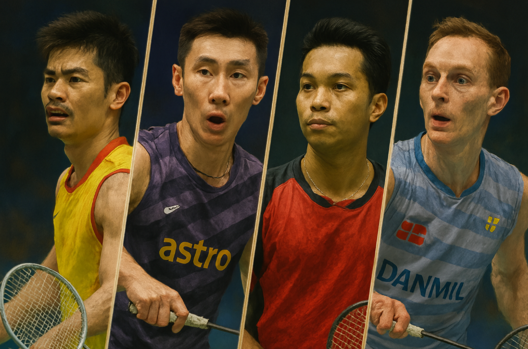 배드민턴 남자단식 4대천왕 관련 이미지