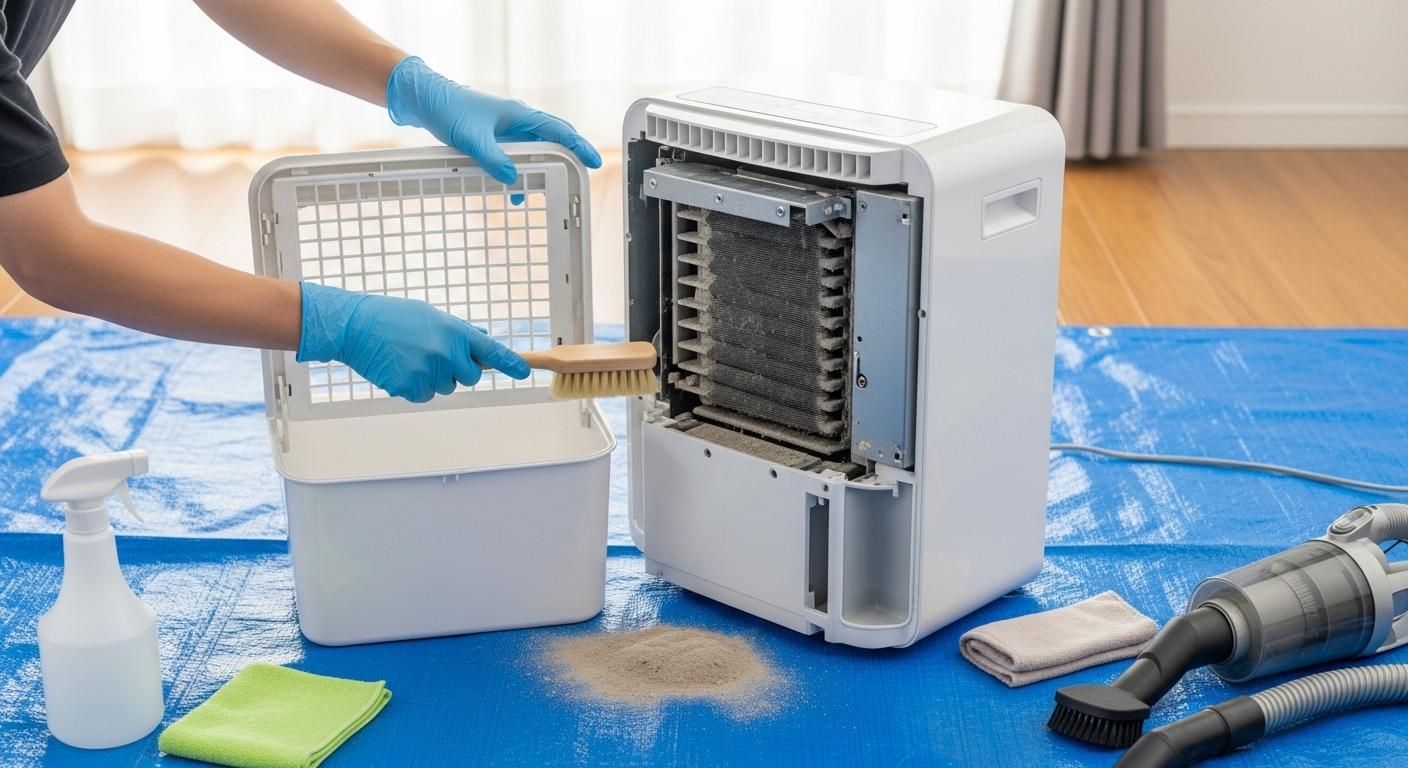 위닉스 제습기 청소