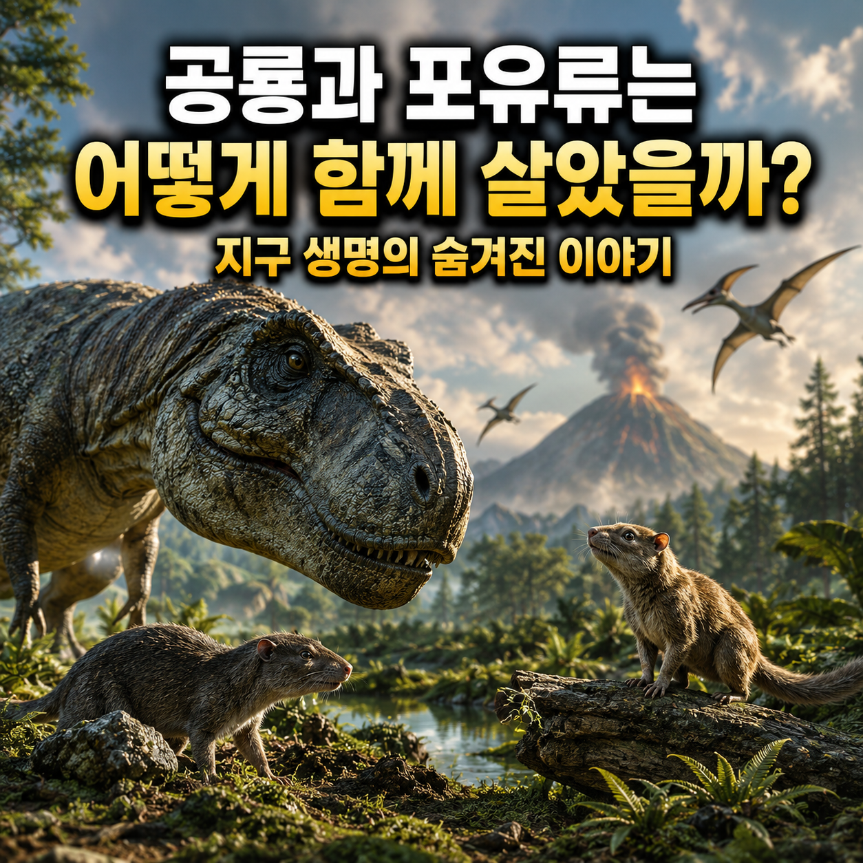 공룡과 포유류는 어떻게 함께 살았을까