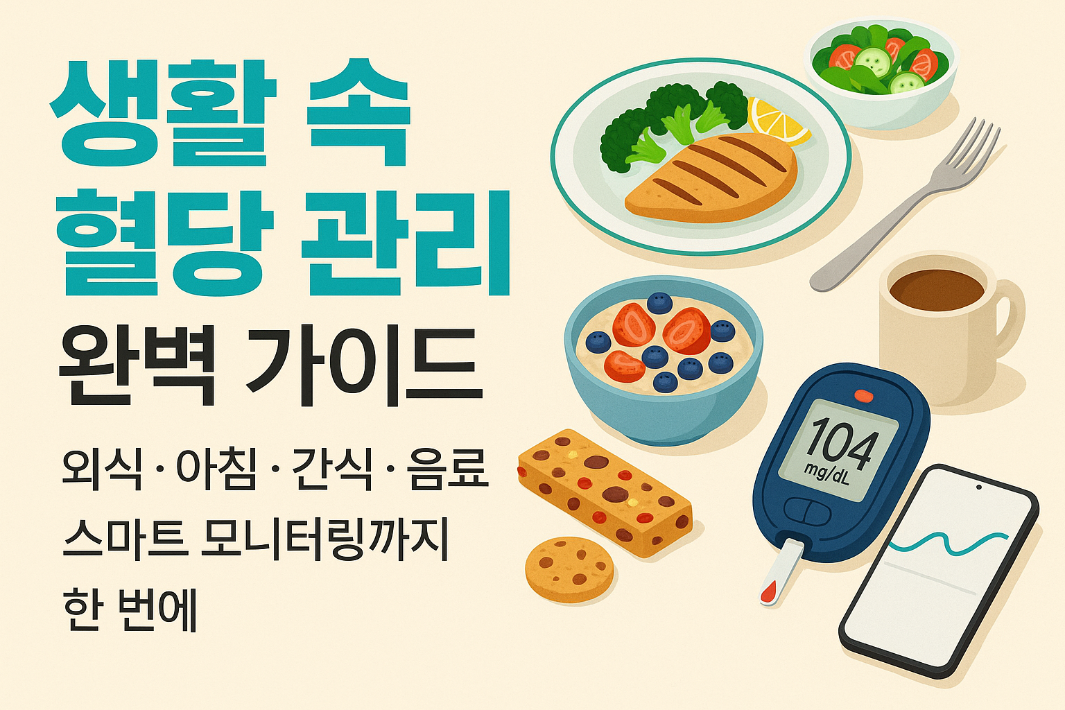 생활 속 혈당 관리