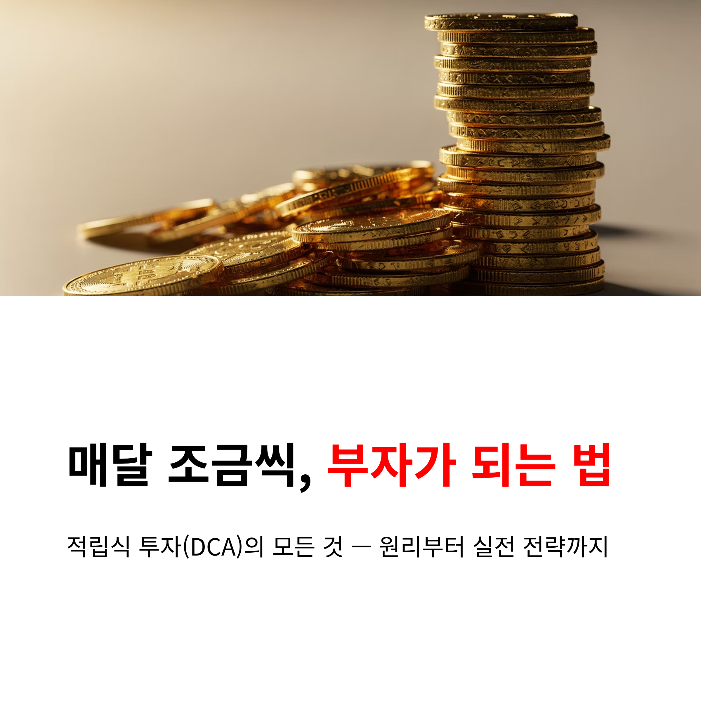 매달 꾸준한 적립식 투자