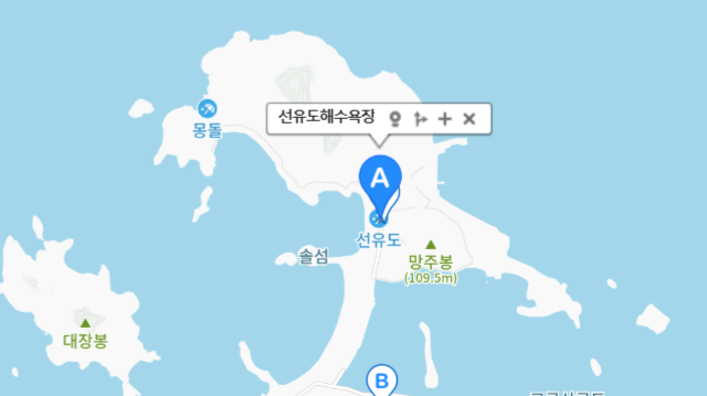 선유도 해수욕장 위치