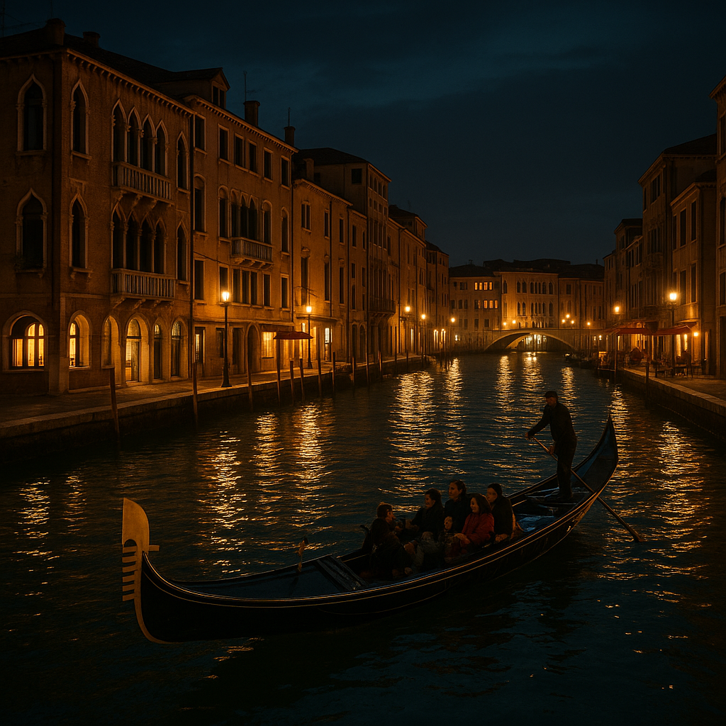 이탈리아 베네치아 수상택시