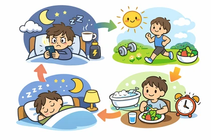 불면증 원인과 수면 리듬 회복 생활 관리 방법7