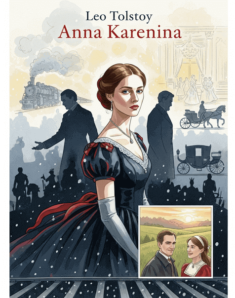 톨스토이의 '안나 카레니나' 관련 사진