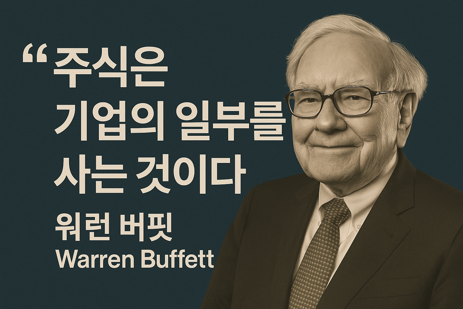 워런 버핏 투자 철학 - 가치 투자 기초부터 2025년 적용법까지