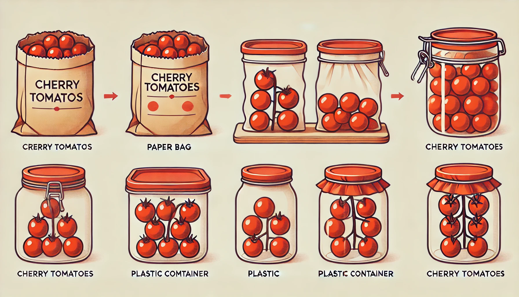 방울토마토의 보관 방법