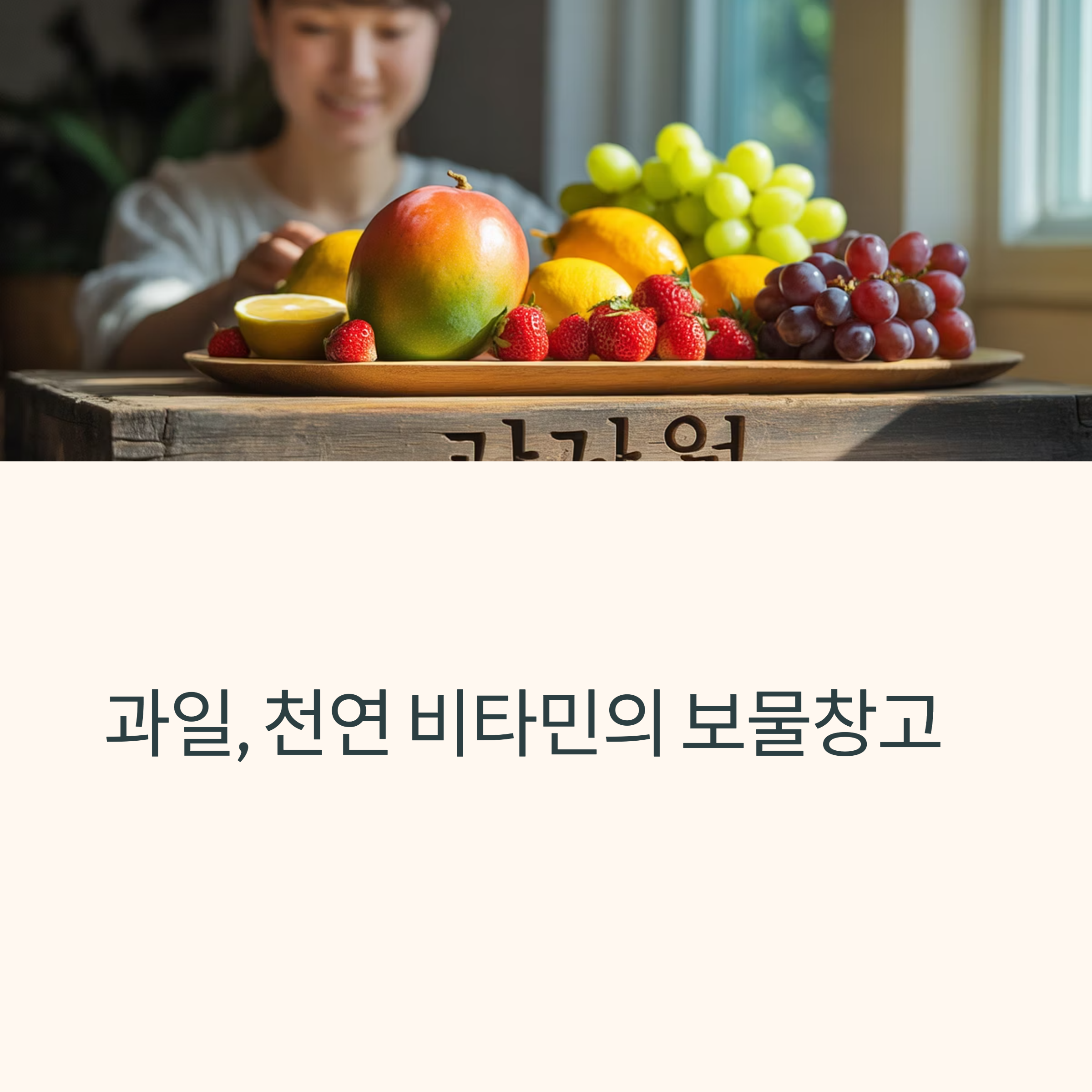과일로 챙기는 천연 비타민