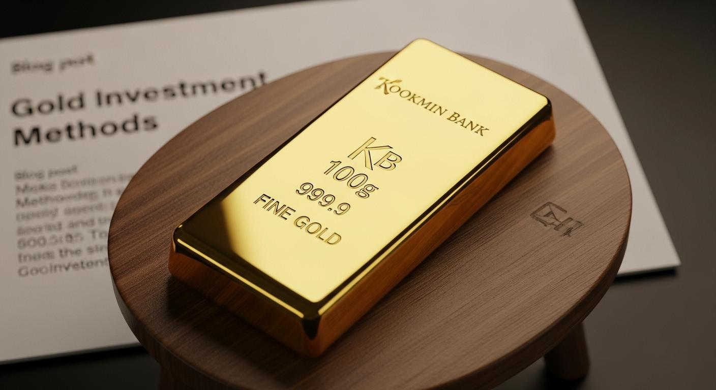 국민은행 금 투자방법