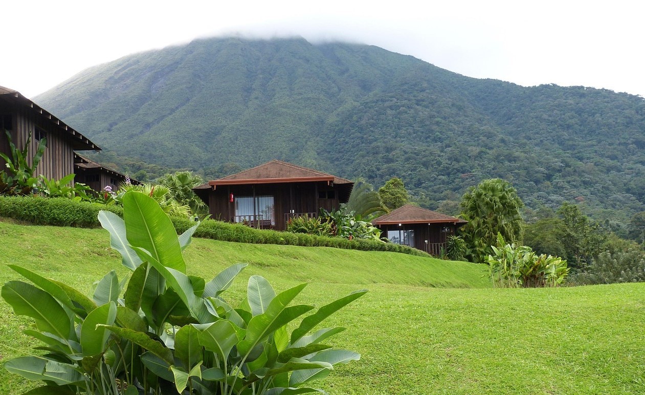 코스타리카의 숲속의 숙소들