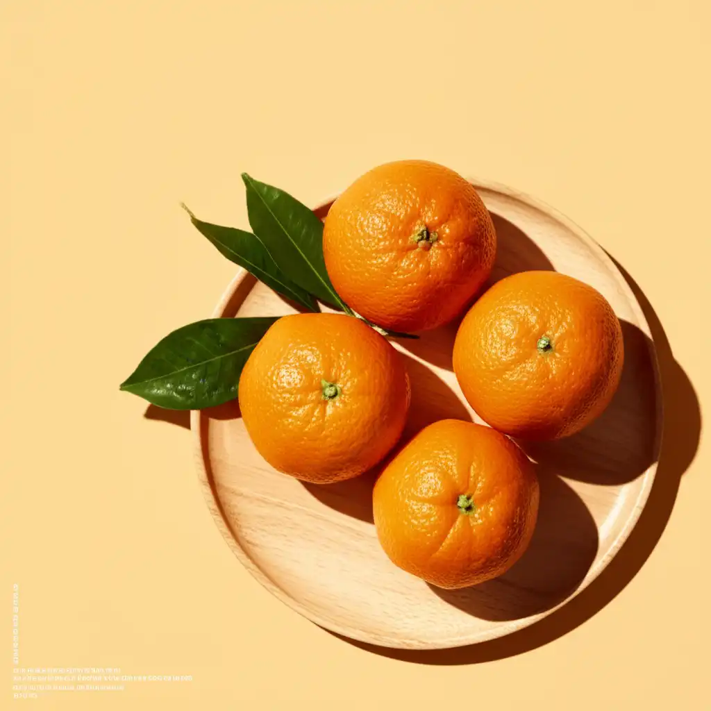 귤 효능: 비타민 C 가득한 신선한 귤