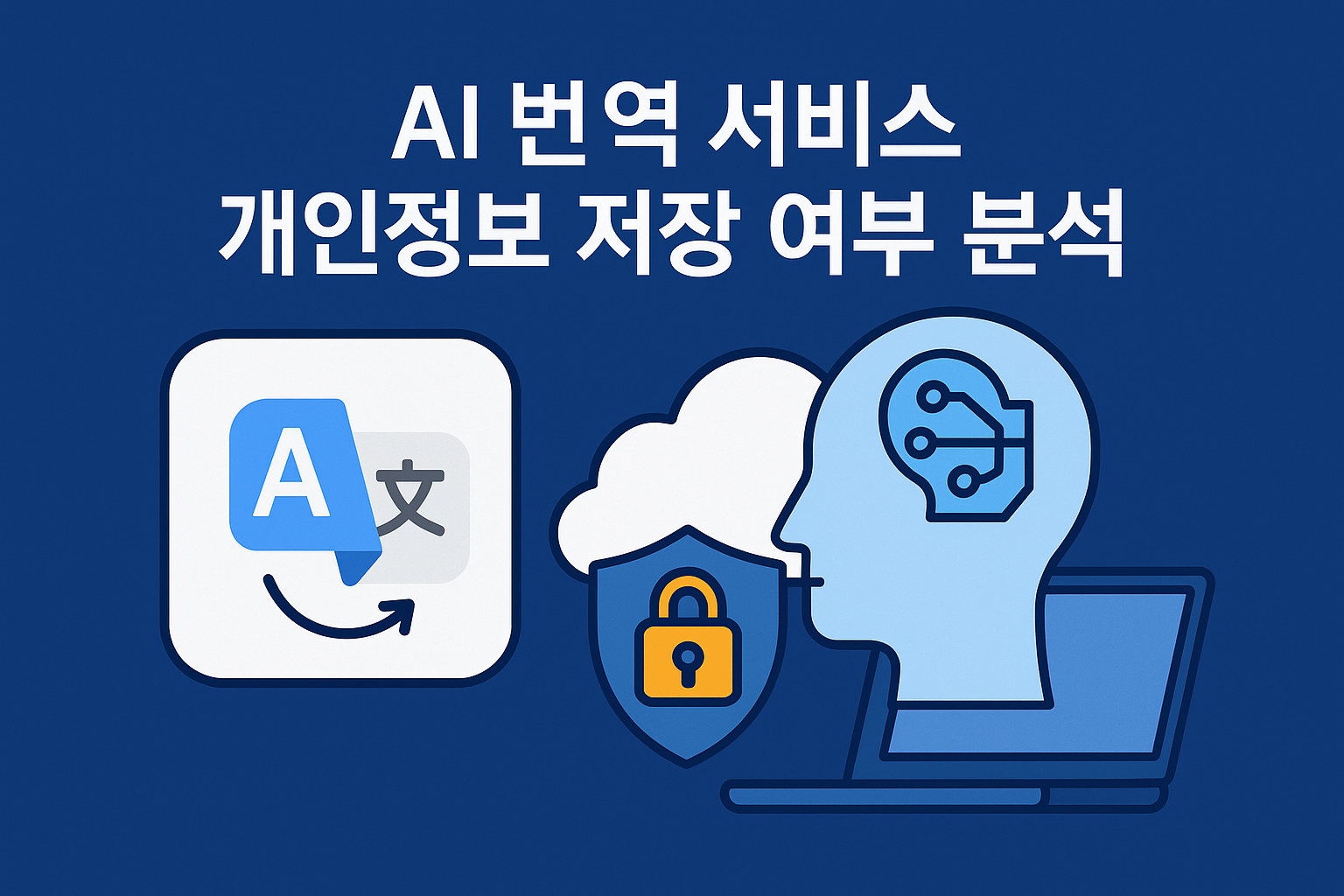 AI번역 서비스 개인정보 저장