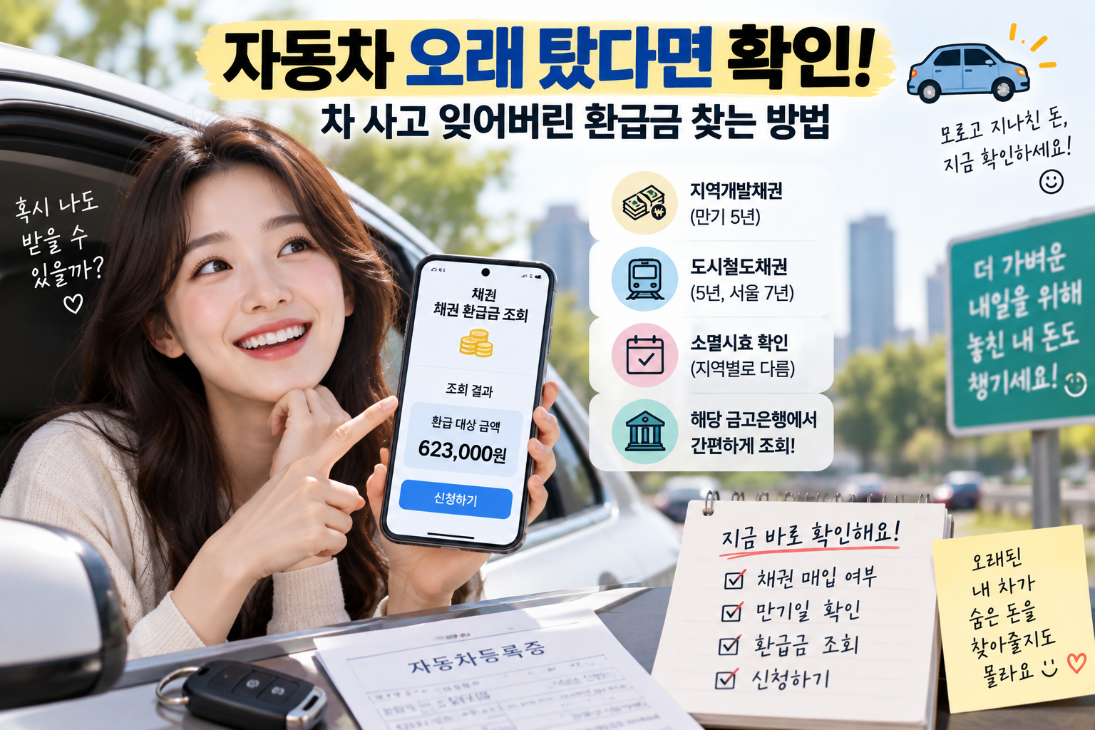 자동차 오래 탔다면 확인