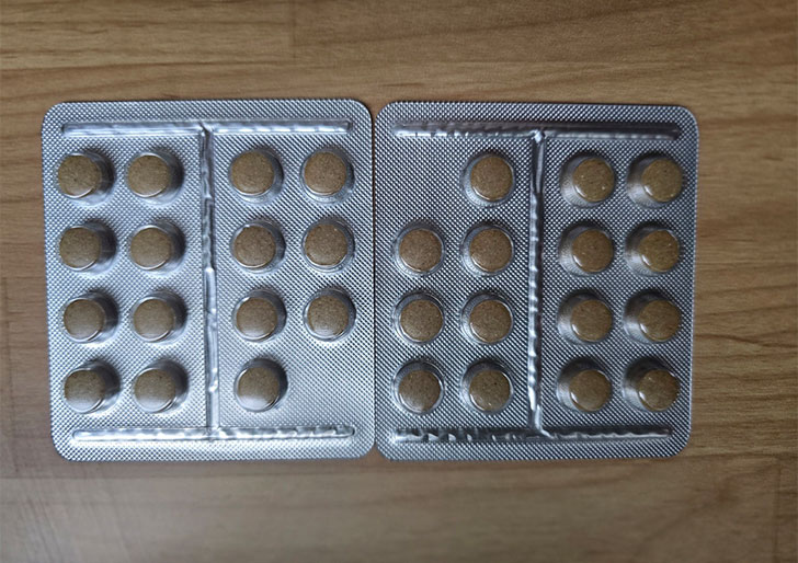 Dr. Lean 멜라바인 은박 포장 속 식물성 멜라토닌 정제