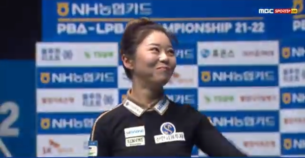 NH농협카드 LPBA 챔피업십 6투어 우승자, 김가영 선수 (22년 1월 4일)