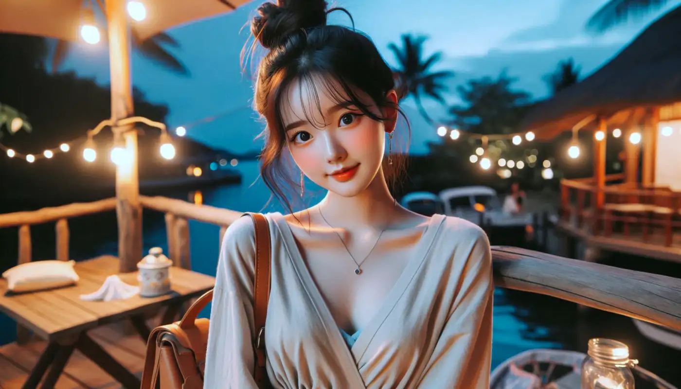 트레블로그-환전-수수료를-알아보는-여성의-모습