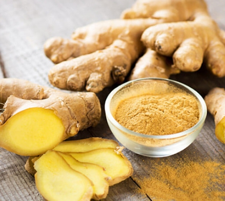 한국의 떡 종류 혼돈병-생강