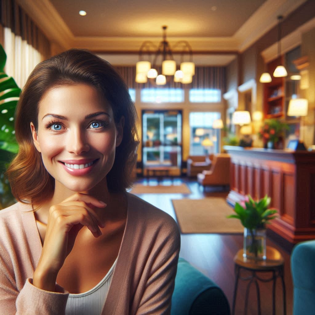 피부,체형관리 샵 배경