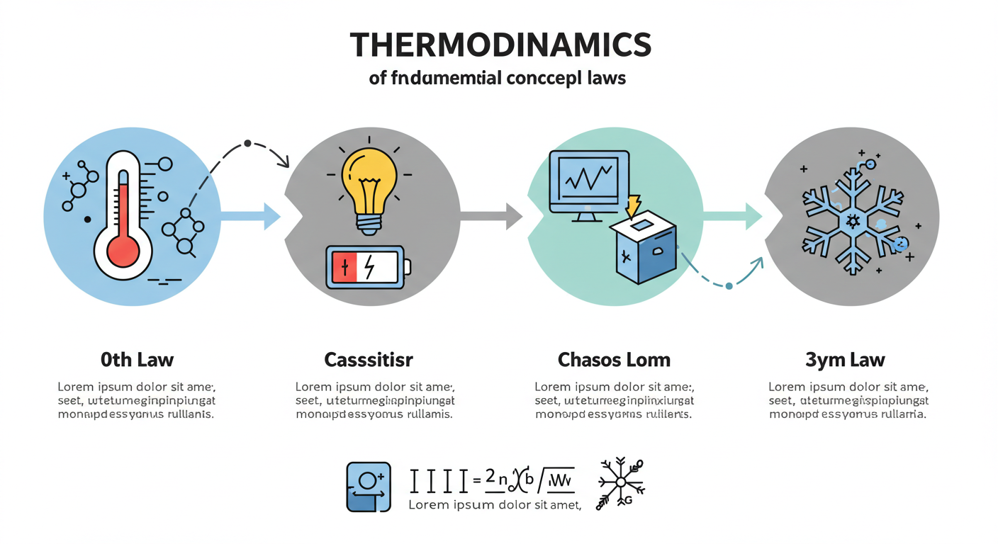 열역학 기초: 초보자를 위한 핵심 개념 및 4가지 법칙