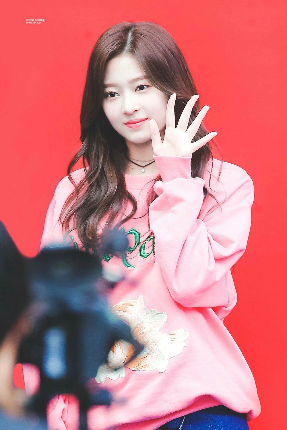 아이즈원 김민주 최애사진