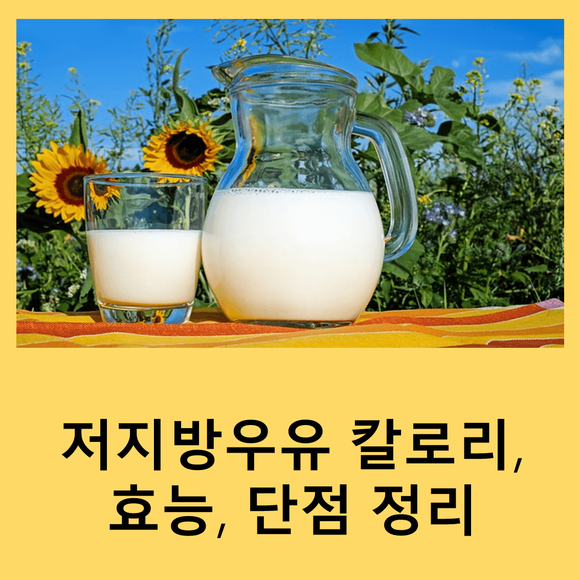 저지방우유