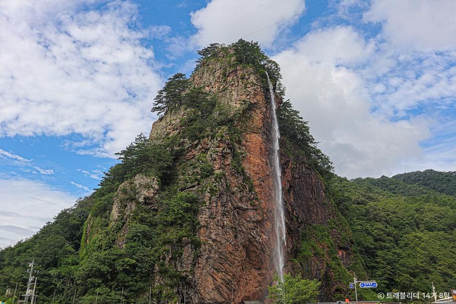 매바위 인공폭포