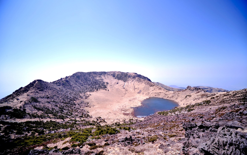제주 한라산 백록샘