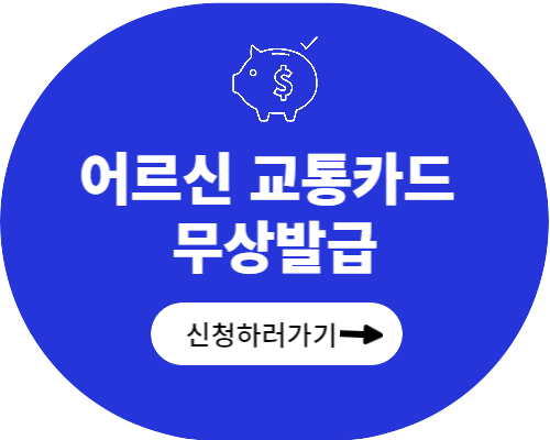 어르신 교통카드 무상발급