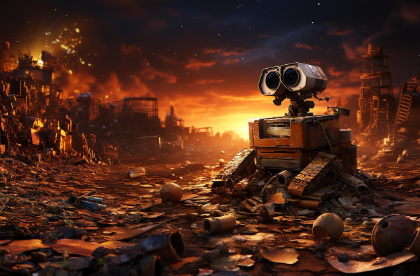 월-E 영화 살펴보기 (무언 연출/ 공간 대비/ 앤드루 스탠턴의 감정설계)