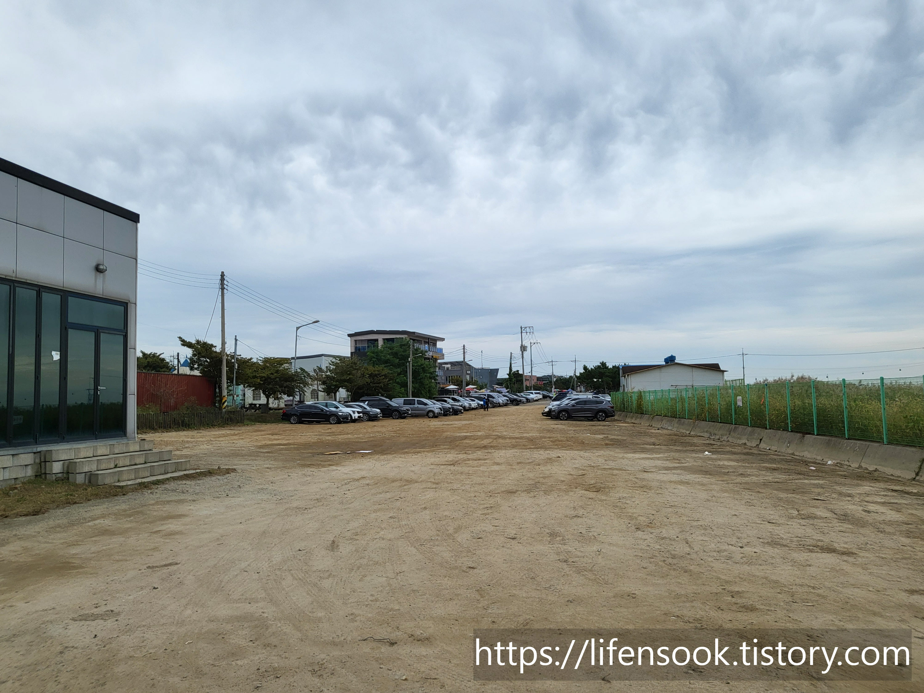 대부해솔길 6코스 종점으로 가는 길