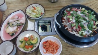 산낙불곱새 전골
