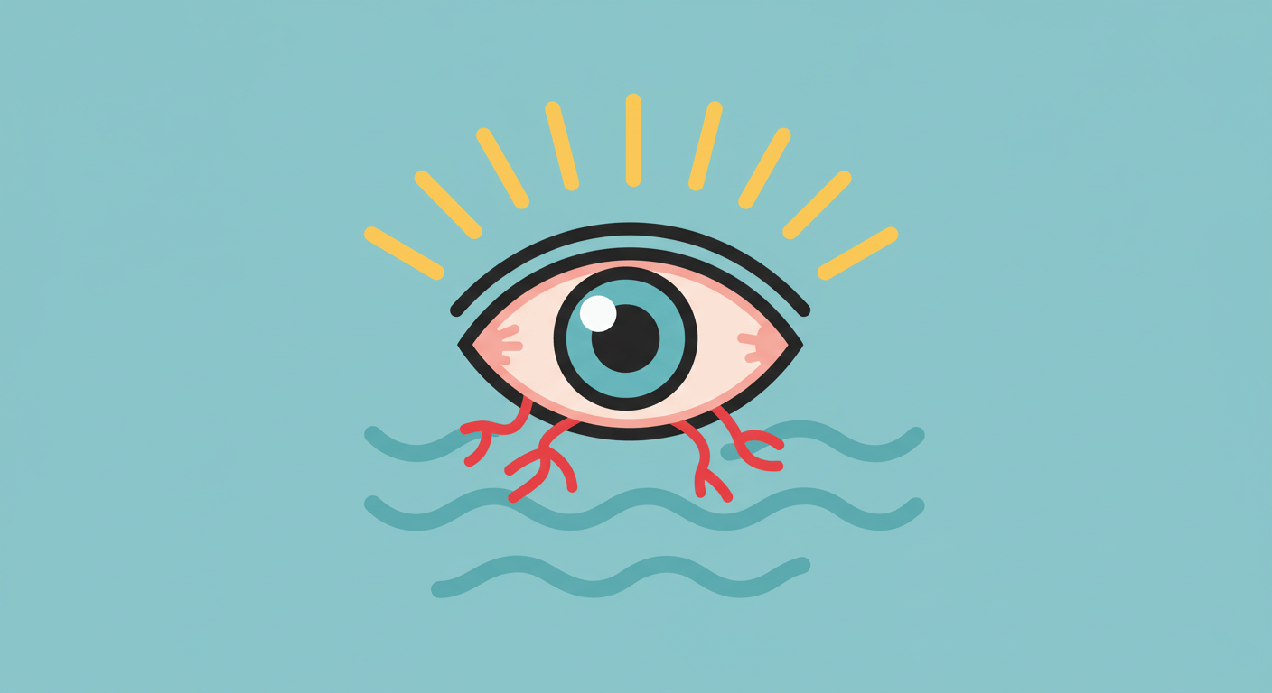 여름철, 눈에 가해지는 자극은 예상보다 강하다