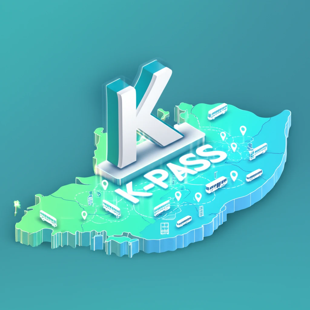 K-패스 이용 지역 및 버스 지하철 ..