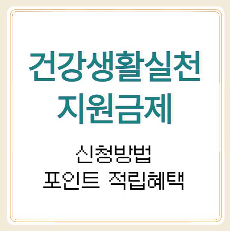 건강생활실천지원금제