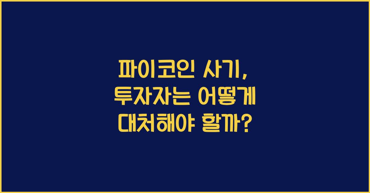 파이코인 사기