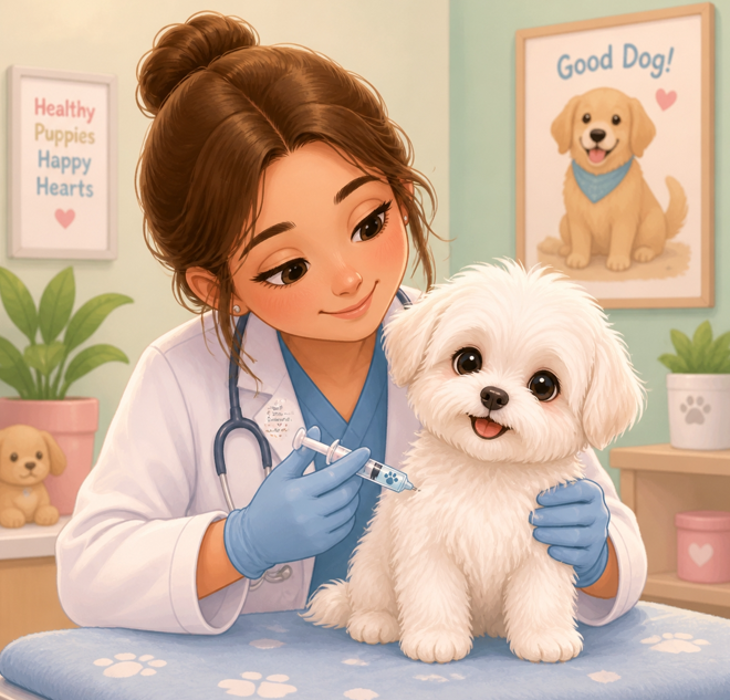 강아지 반려견 예방접종 주의사항과 일정
