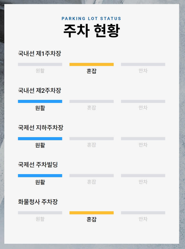 김포공항 주차장 요금 및 할인