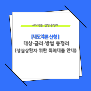 새도약론 신청