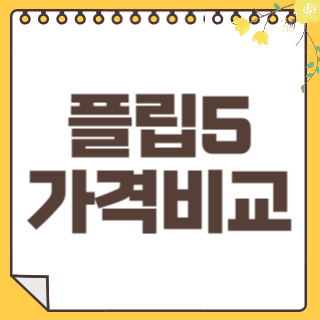 플립5 가격비교 썸네일