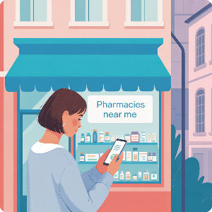 우리동네 약국 찾기 이미지