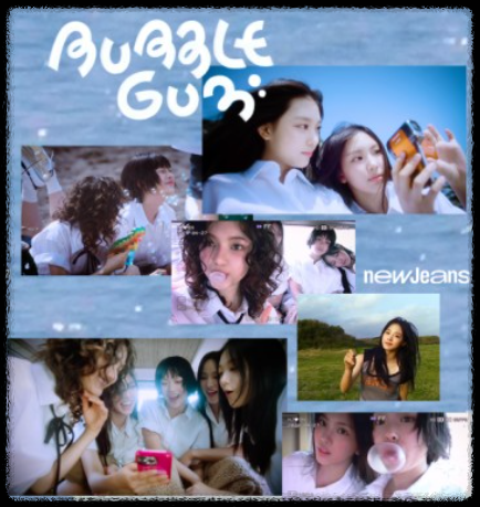 뉴진스 버블검 뮤직비디오