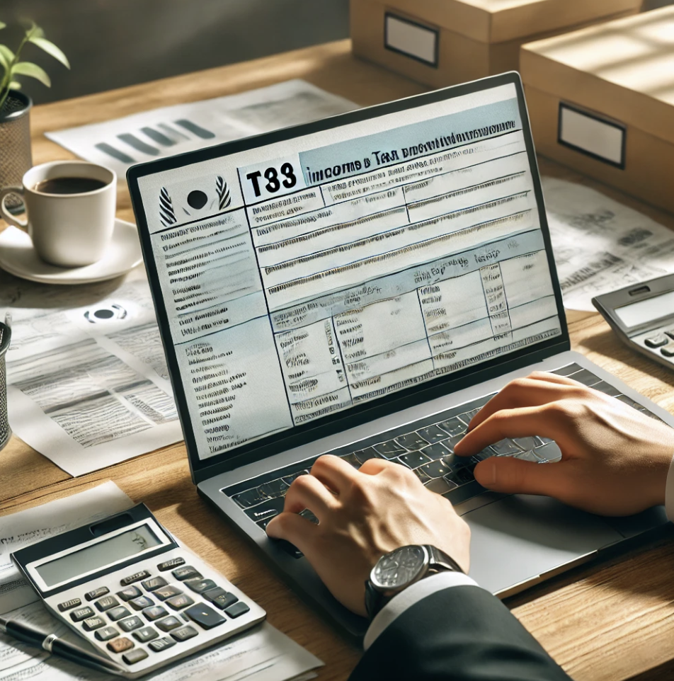 세무 전문가가 종교인 소득 신고 방법을 설명하는 장면