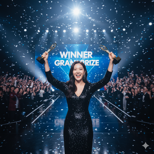 시상식 무대 전경