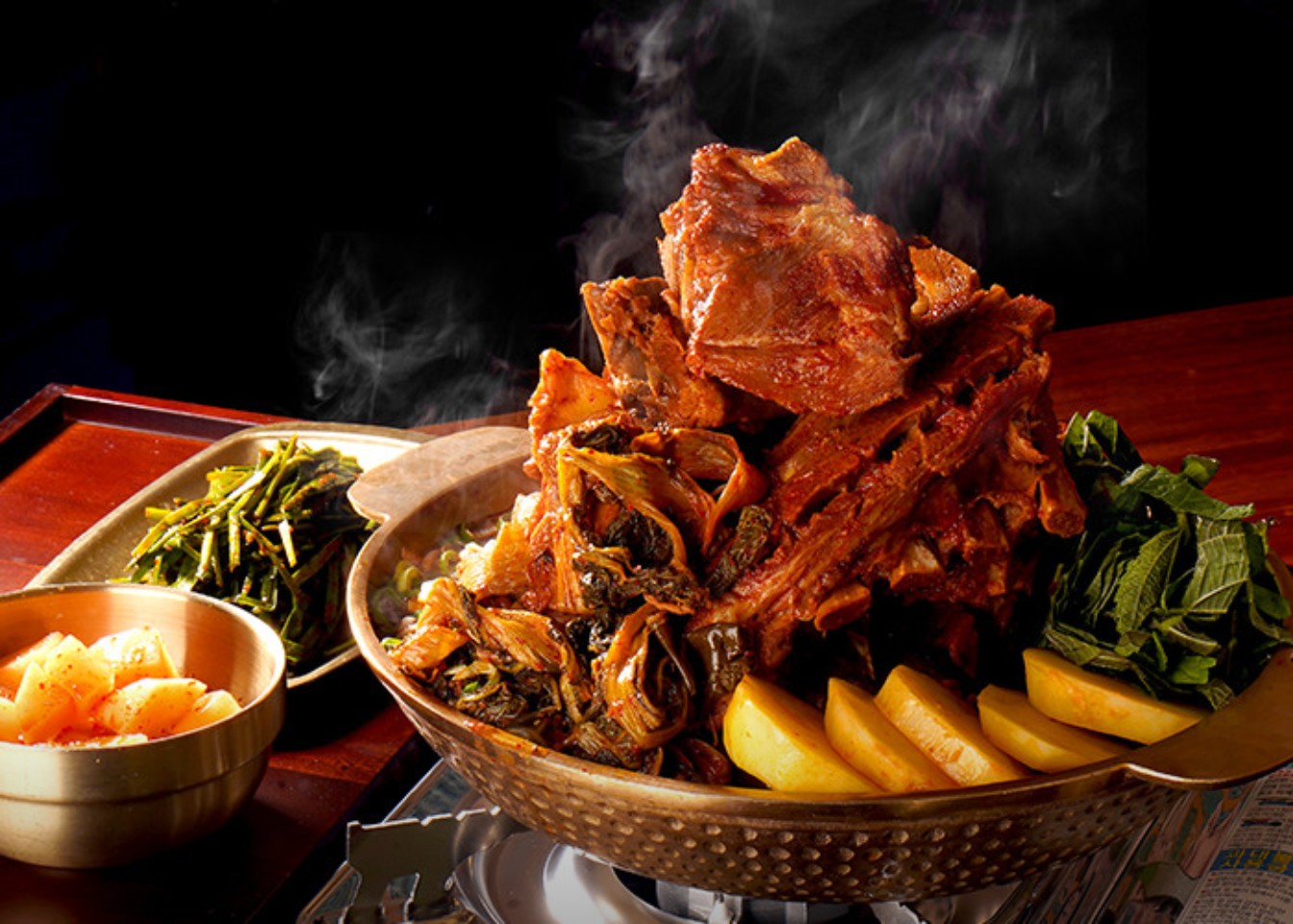 강남 해장 맛집 함수라 논현직영점, 통껍데기뼈찜부터 치즈 감자전까지 솔직 리뷰