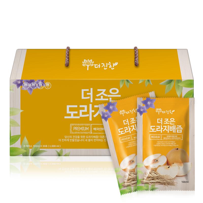 더존건강 더조은 도라지 배즙 100ml x 30개입