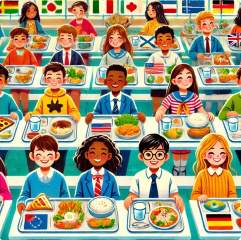 초중고 급식 지원 복지 : 방식, 예산 및 정부 지원, 급식 질과 영양 관리 관련 사진