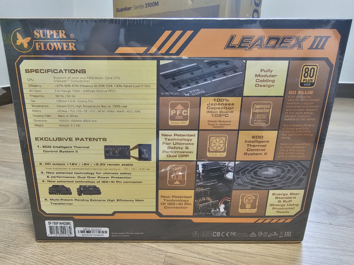 SuperFlower_SF-750F14HG_LEADEXIII_GOLD_박스뒷면