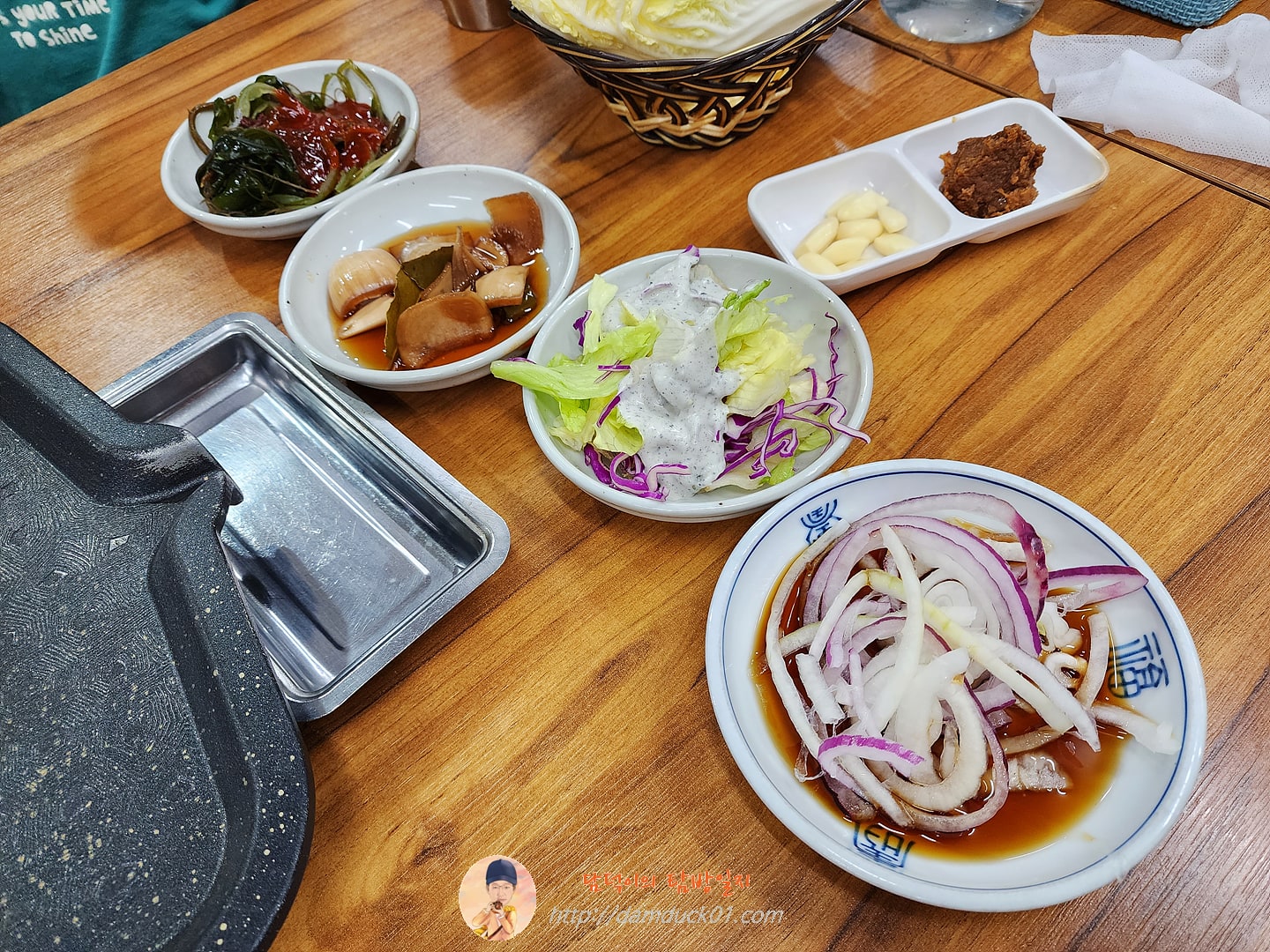 왕가의 쌈밥 반찬